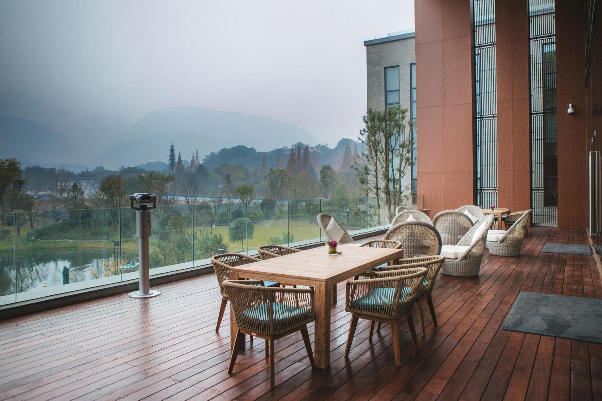 Le Meridien Emei Mountain Resort Emeishan Dış mekan fotoğraf